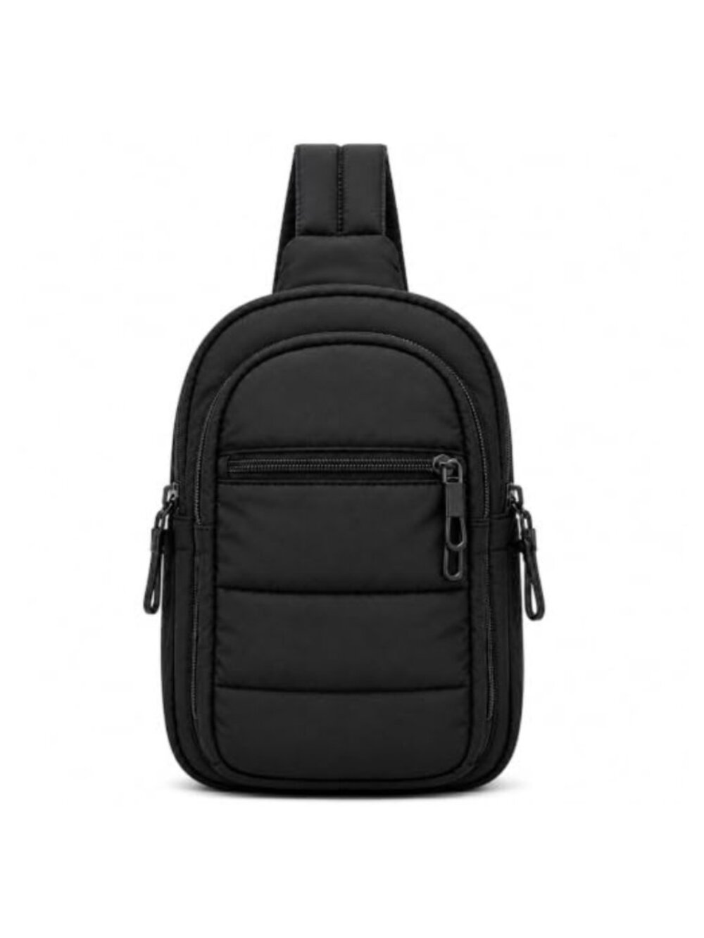 Quilted Puffy Crossbody Bag RFID Anti-Theft Sling Purse Travel
